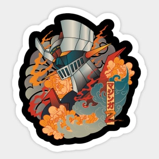 mazinger z Sticker